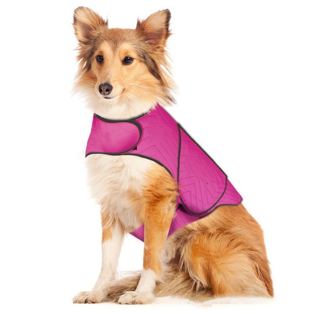 Dog Anxiety Vest - เสื้อกั๊กสำหรับสุนัขลดความวิตกกังวล แบบยืดหยุ่น สะท้อนแสง ระบายอากาศได้ดี ปรับขนาดได้ อ่อนโยนต่อผิวหนัง