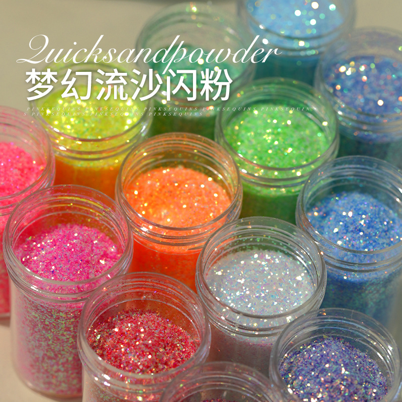 Pet Supplies In Bulk - ผงสีเล็บแวววาวแวววาวสำหรับ1jar การทำเล็บตกแต่งงานฝีมือ DIY อุปกรณ์เสริมอุปกรณ์ทำเล็บมืออาชีพ