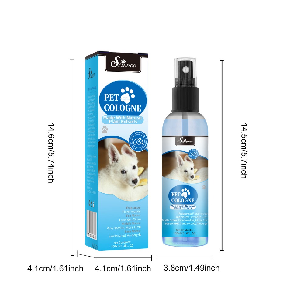 สเปรย์น้ำหอมสำหรับสุนัขและแมว  - Pet Cologne Spray บทวิจารณ์และราคา