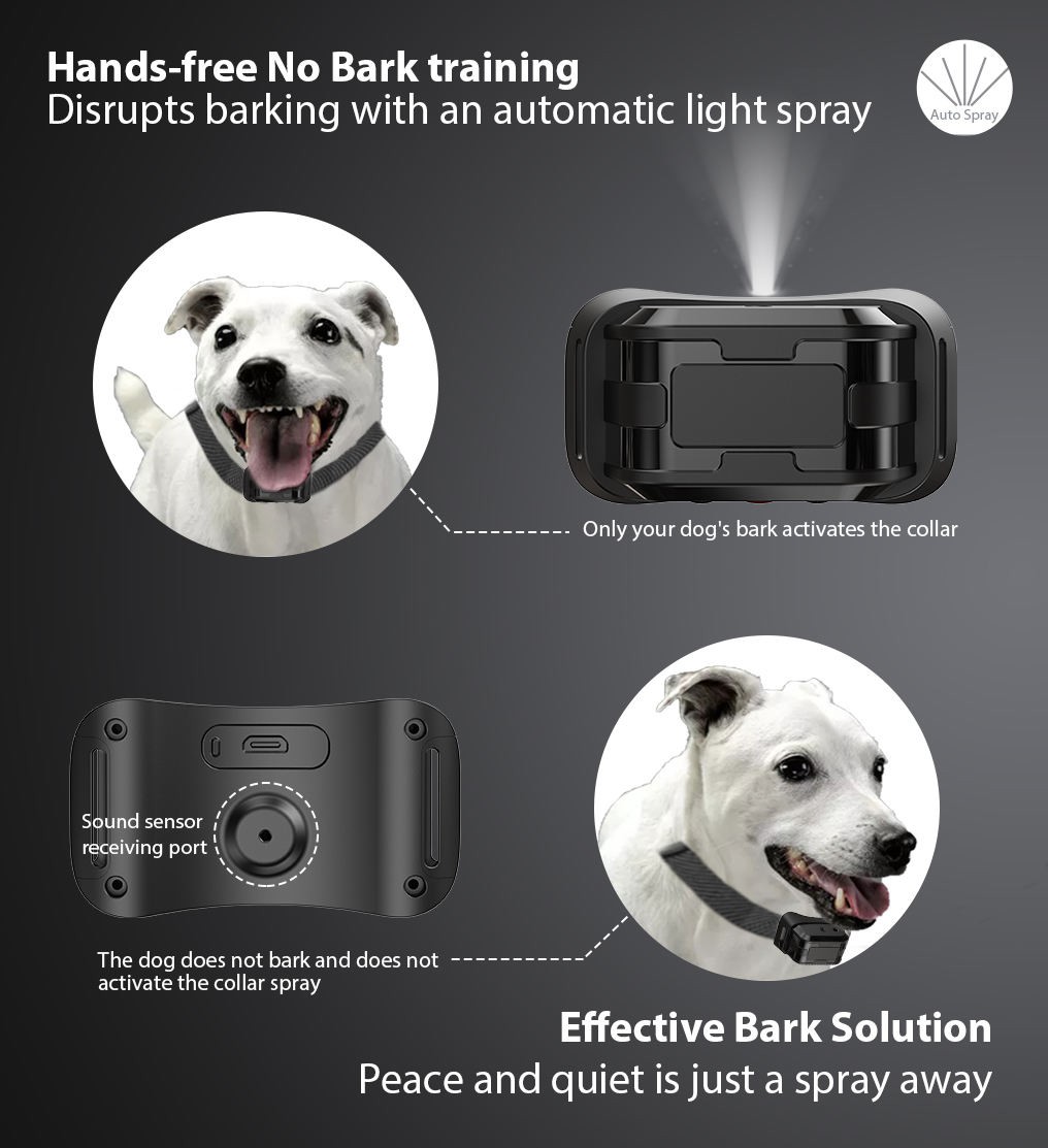 ปลอกคอสุนัขฝึกหยุดเห่าแบบพ่นสเ - Pet Cologne Spray บทวิจารณ์และราคา