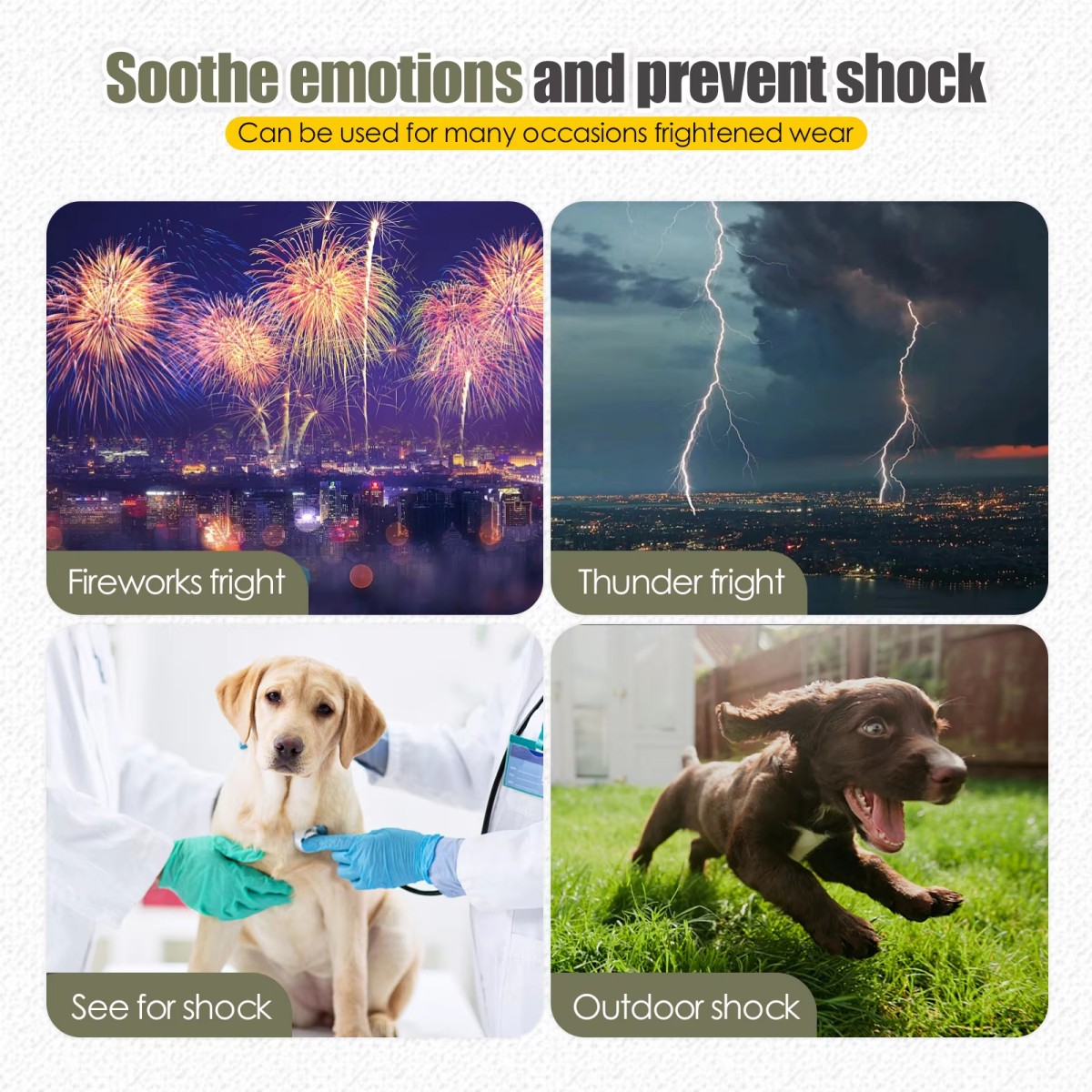เสื้อกั๊กและเสื้อคลุมลดความวิต - Dog Anxiety Vest บทวิจารณ์และราคา
