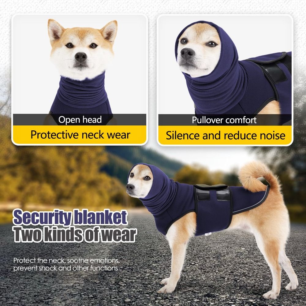 เสื้อคลุมกันเสียงสำหรับสุนัข ส - Dog Anxiety Vest บทวิจารณ์และราคา