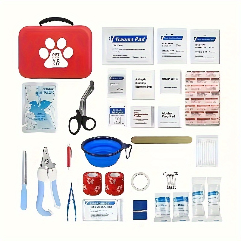 ชุดปฐมพยาบาลสัตว์เลี้ยงขนาดกะท - Pet Supplies First บทวิจารณ์และราคา