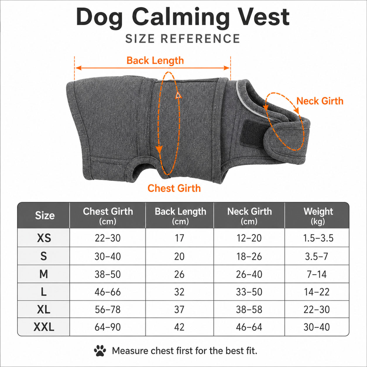 เสื้อกั๊กคลายความวิตกกังวลสำหร - Dog Anxiety Vest บทวิจารณ์และราคา