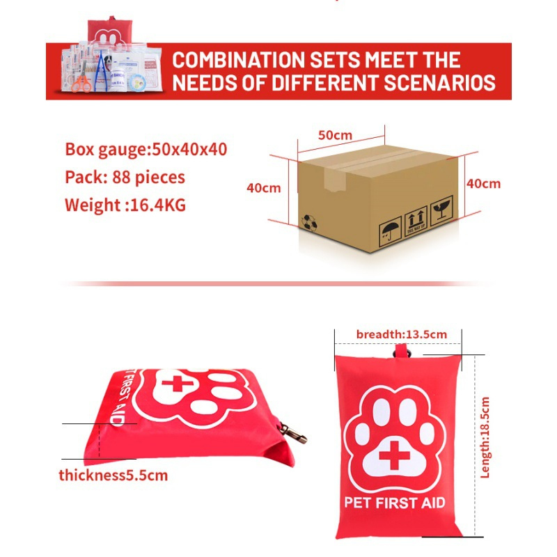 อุปกรณ์การแพทย์กลางแจ้งแบบพกพา - Pet Supplies First บทวิจารณ์และราคา