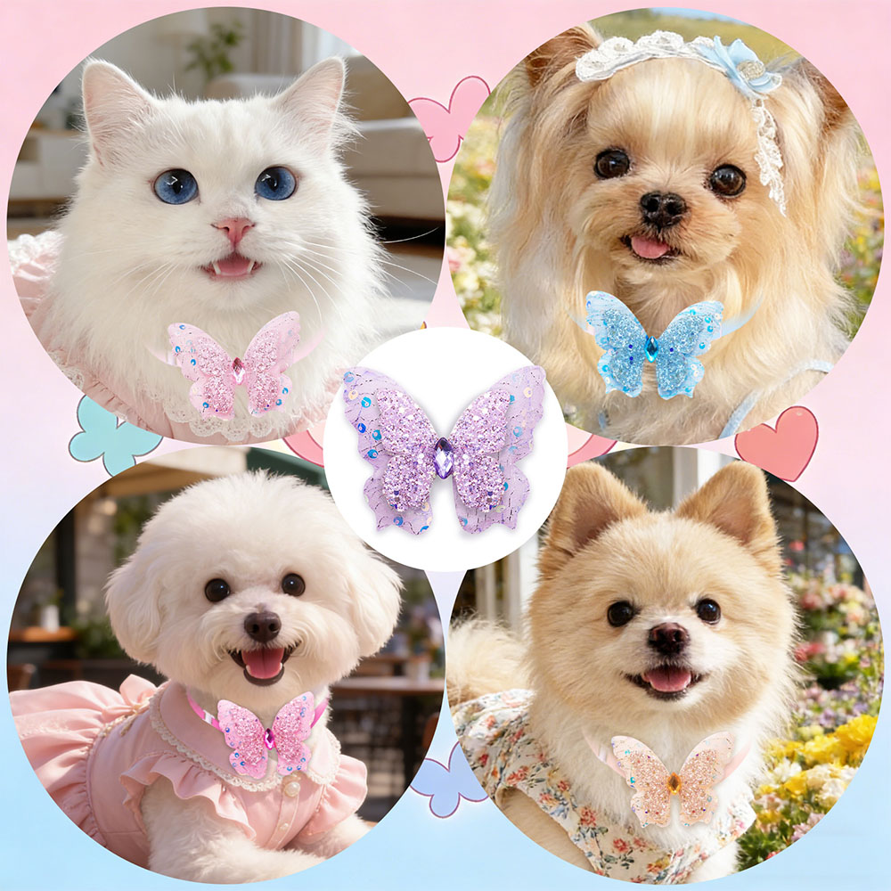 โบว์ผูกคอสุนัข 50 ชิ้น สำหรับฤ - Pet Supplies Coupon บทวิจารณ์และราคา
