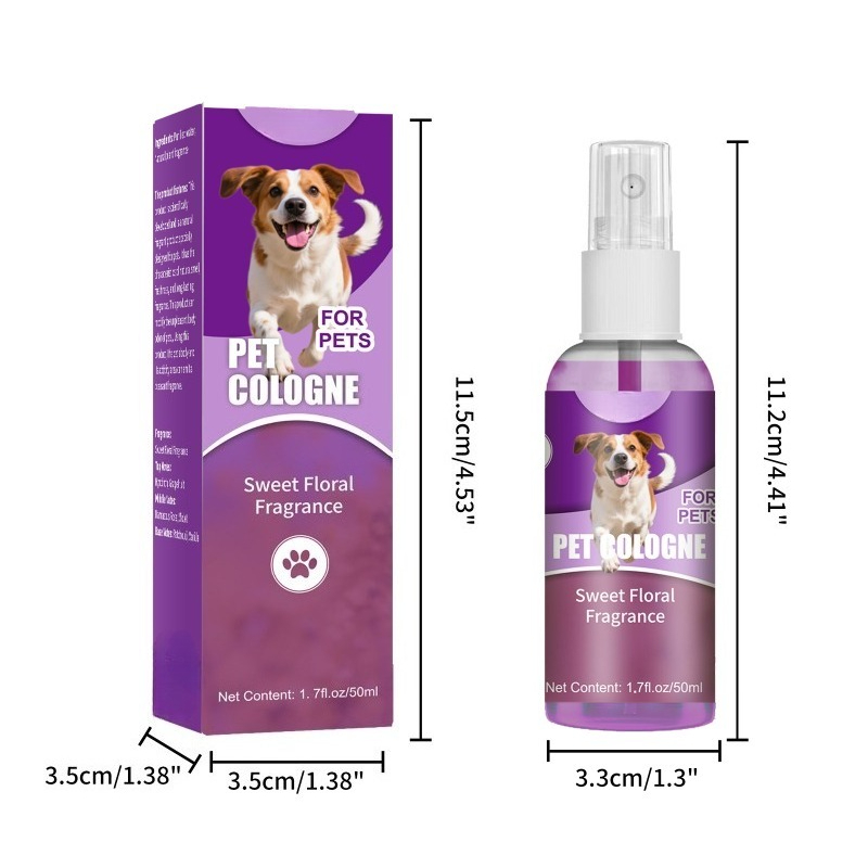 สเปรย์ระงับกลิ่นกายสำหรับสัตว์ - Pet Cologne Spray บทวิจารณ์และราคา
