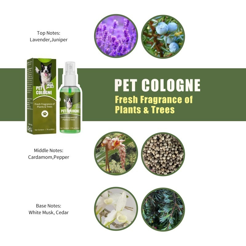สเปรย์ระงับกลิ่นกายสำหรับสัตว์ - Pet Cologne Spray บทวิจารณ์และราคา