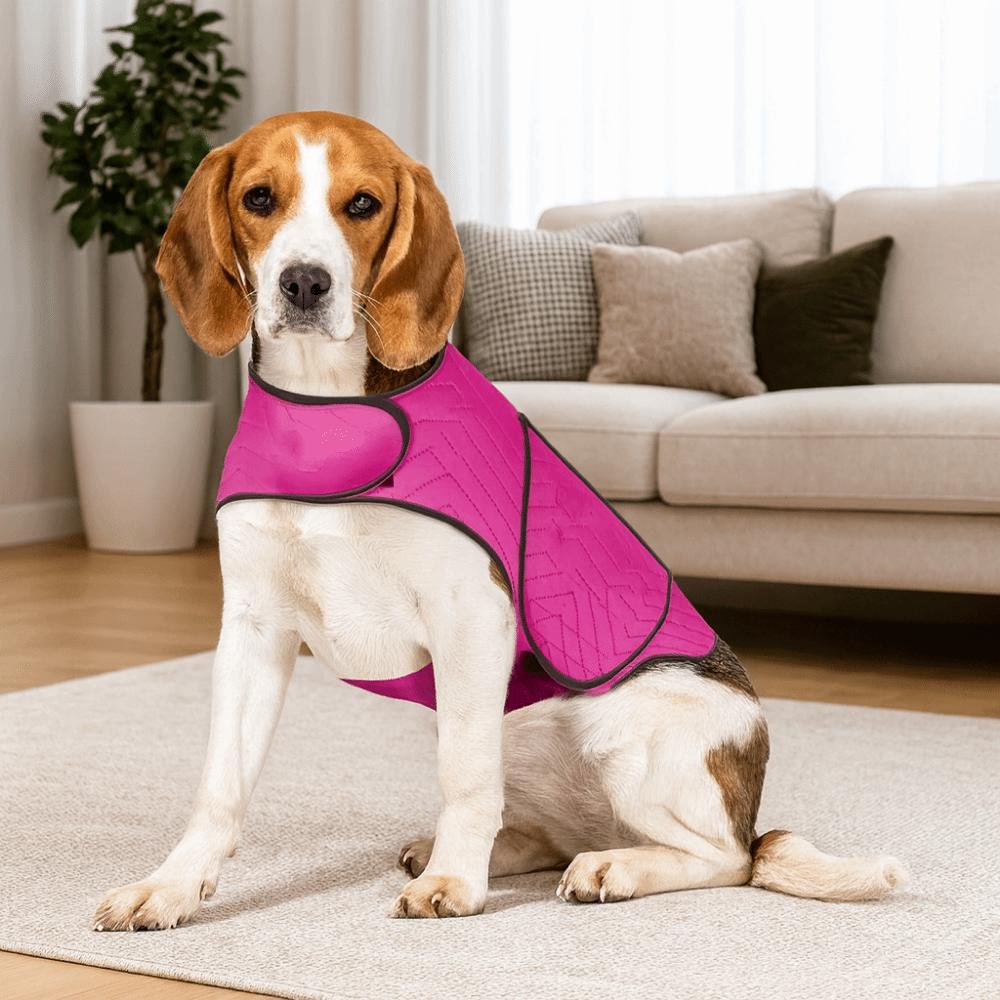 เสื้อคลุมสุนัขแบบยืดหยุ่น เสื้ - Dog Anxiety Vest บทวิจารณ์และราคา