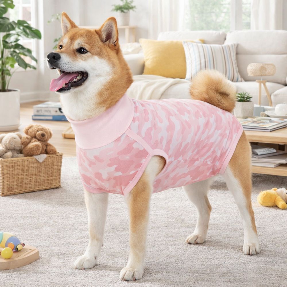 ชุดยืดหยุ่นสำหรับสุนัขหลังผ่าต - Dog Anxiety Vest บทวิจารณ์และราคา