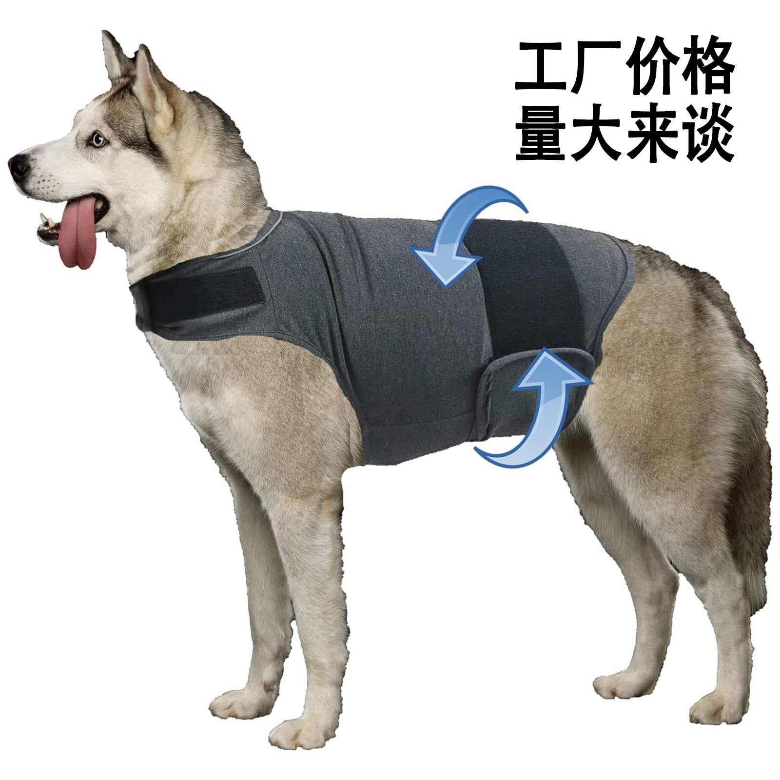 เสื้อคลุมลดความวิตกกังวลสำหรับ - Dog Anxiety Vest บทวิจารณ์และราคา